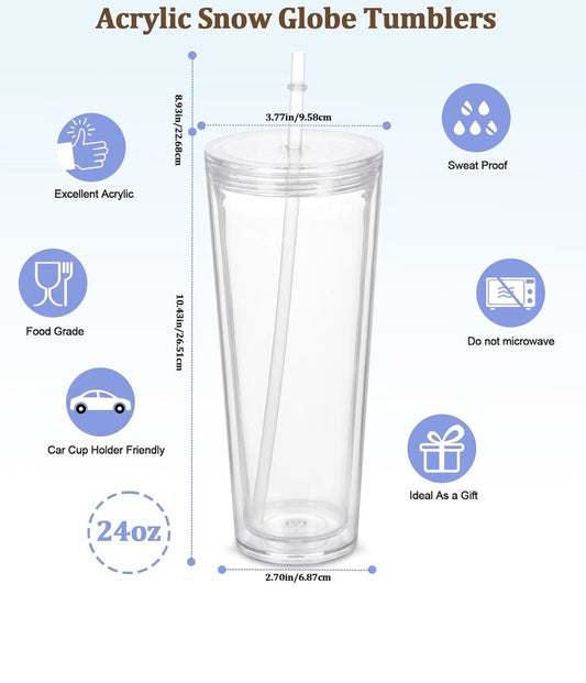 Custom 24 oz Acrylic Cup