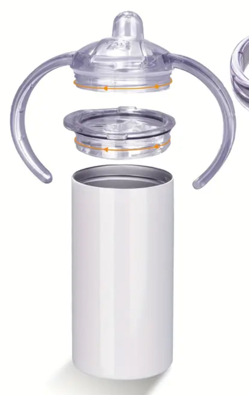12 Oz Kids Sublimation Sippy Cup