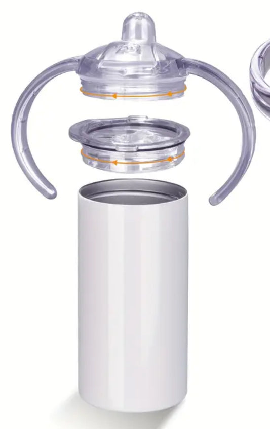 12 Oz Kids Sublimation Sippy Cup