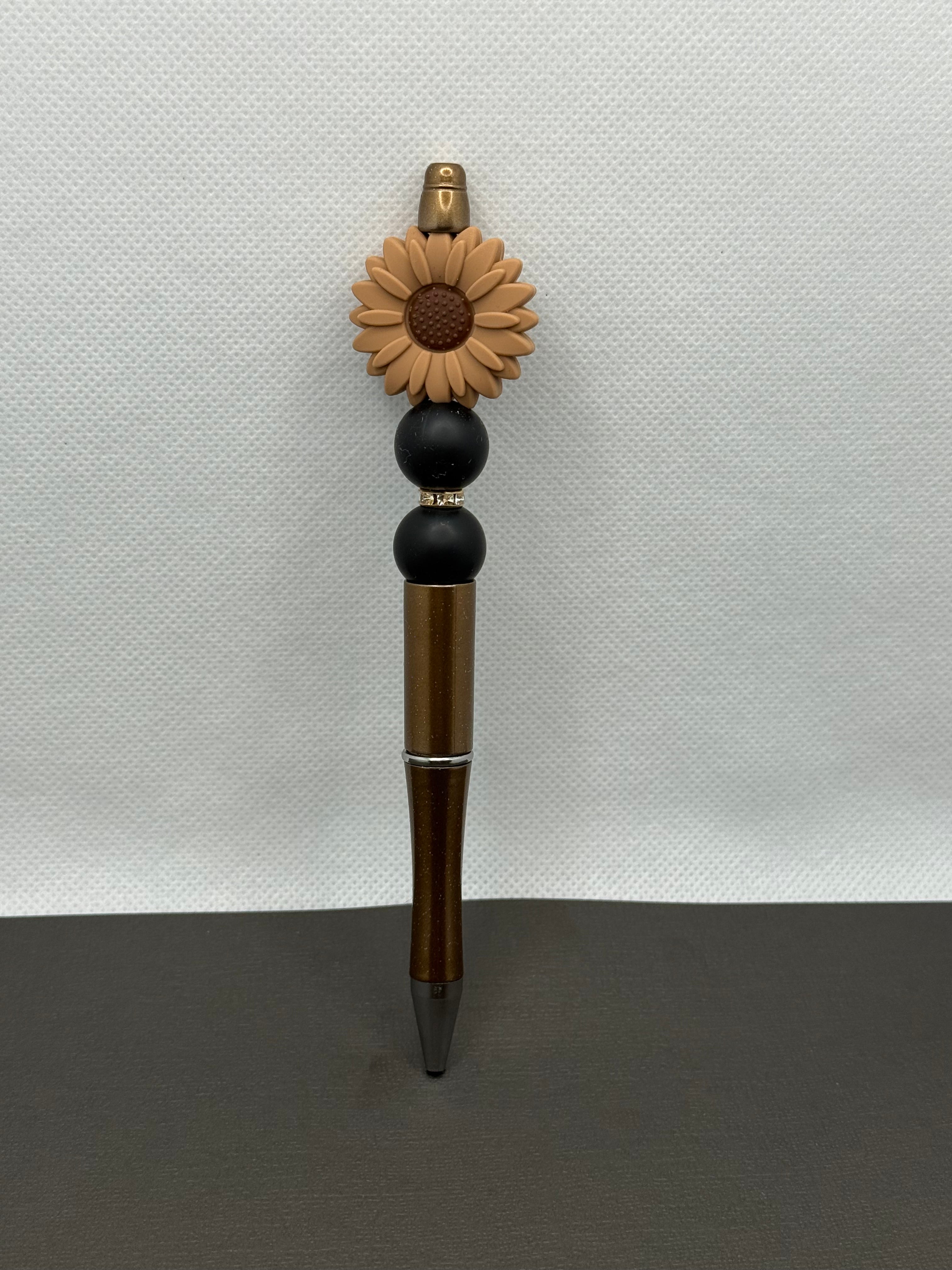 Beaded Sunflower Pen