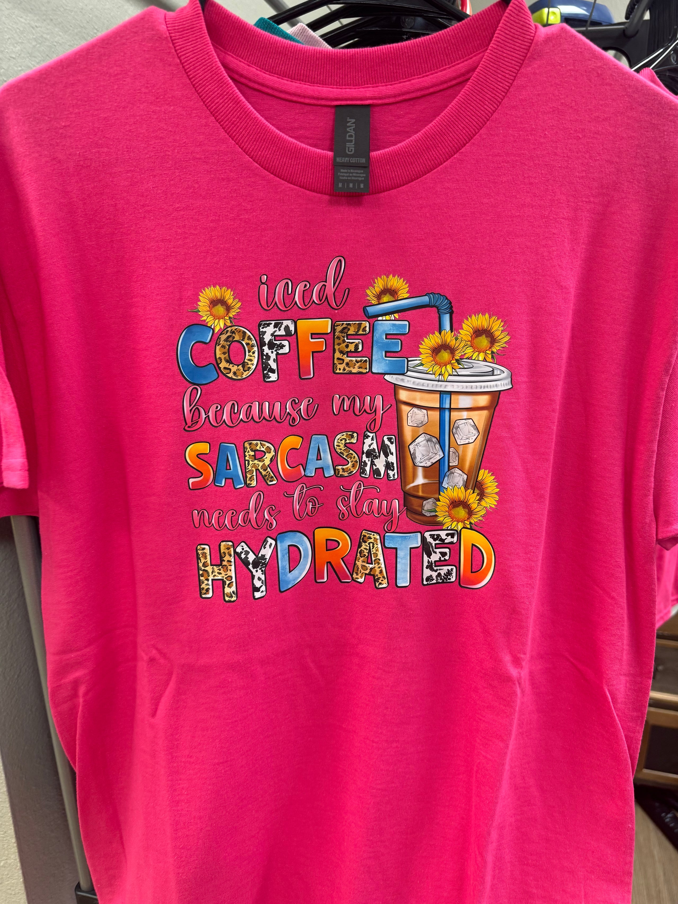 Iced Coffee Medium Tshirt