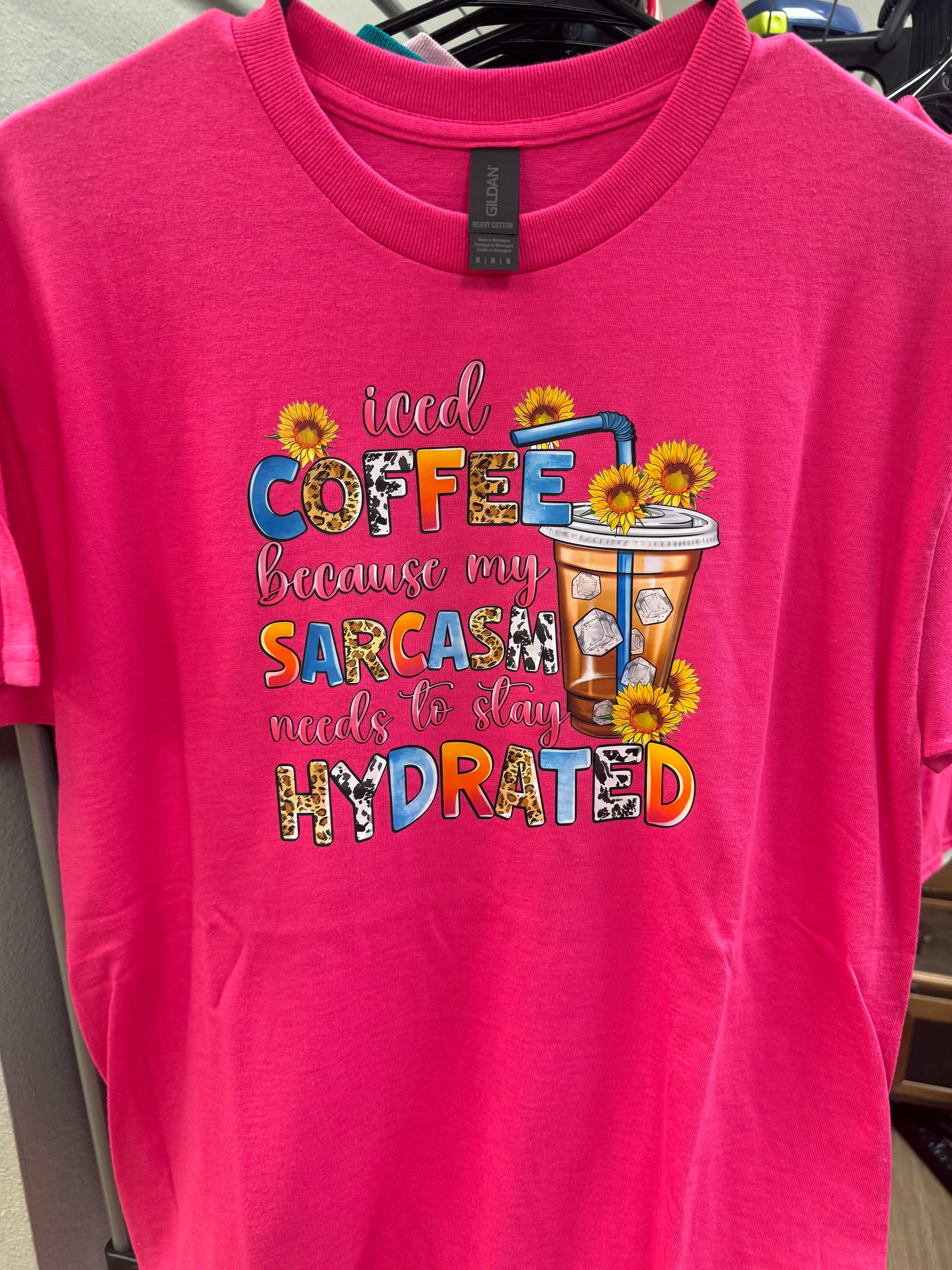 Iced Coffee Medium Tshirt