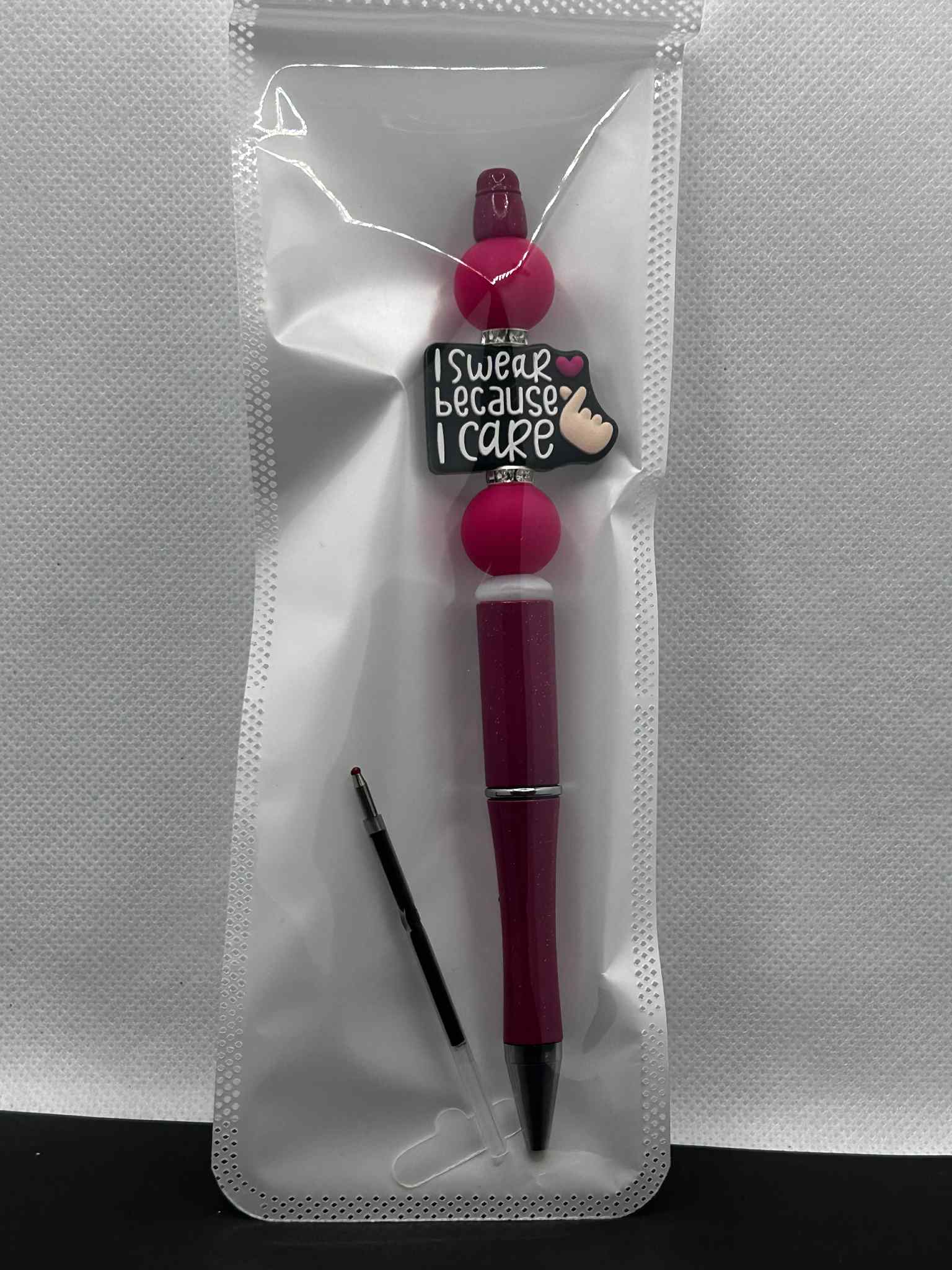 I swear because I care Pen