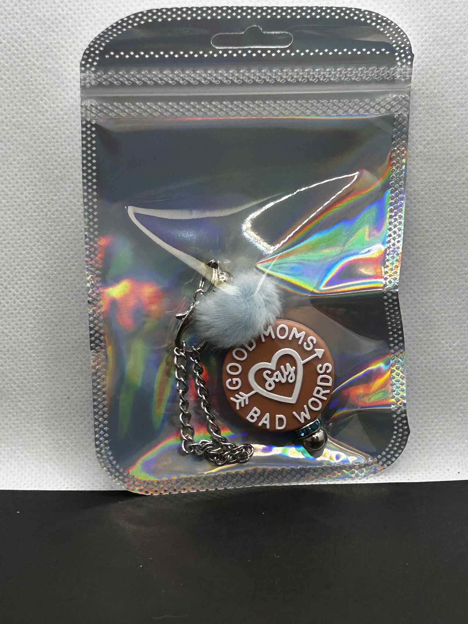 Good Moms Say Bad Words Cup Charm